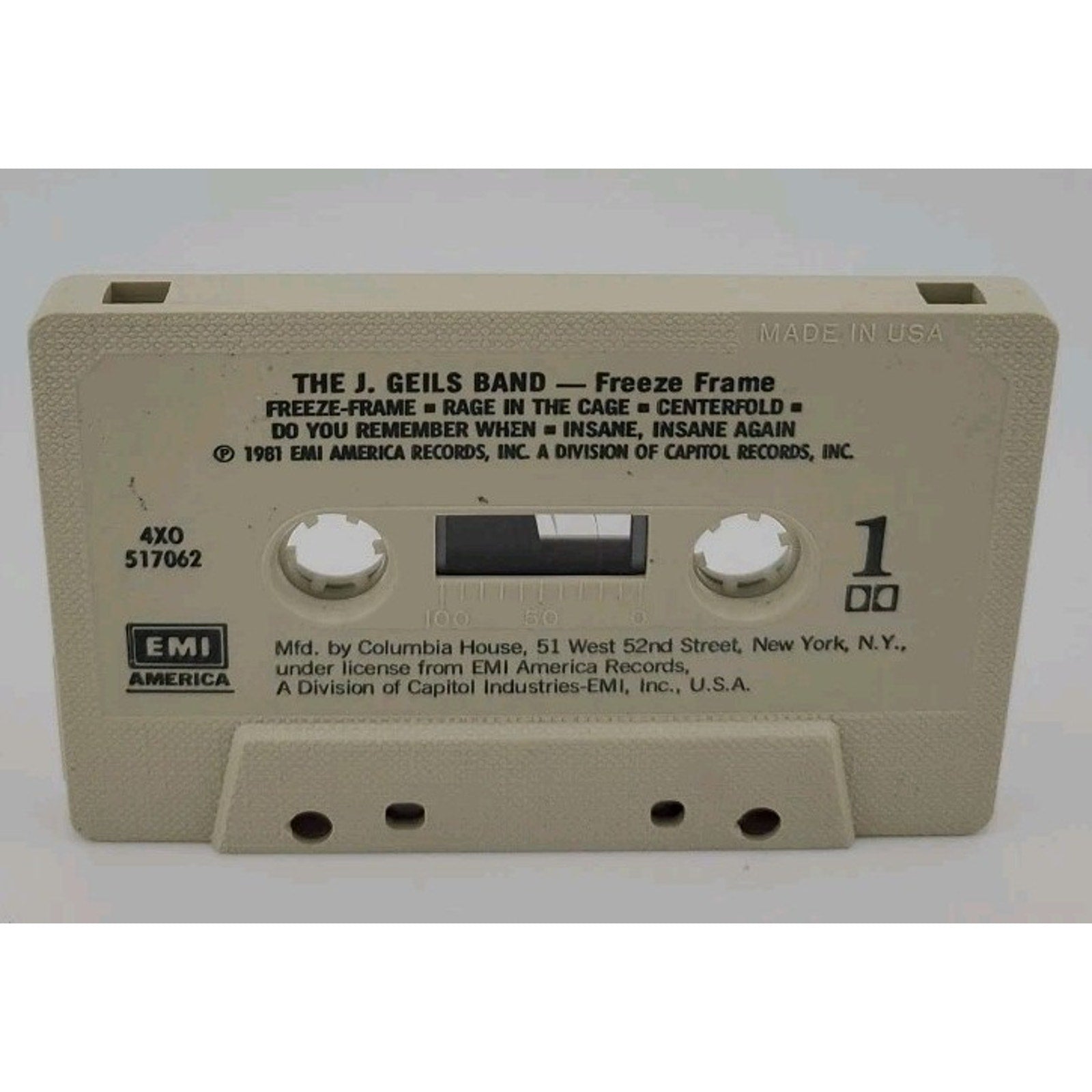 Freezeframe by Geils, J (Cassette, 2017)