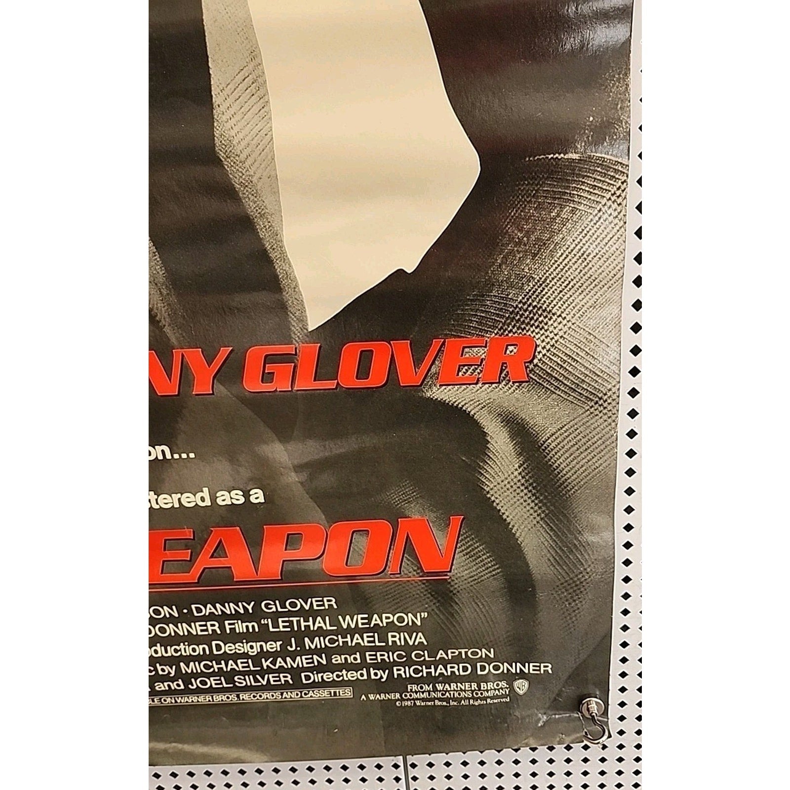 Lethal Weapon Original One Sheet Poster 1987 27"x41"