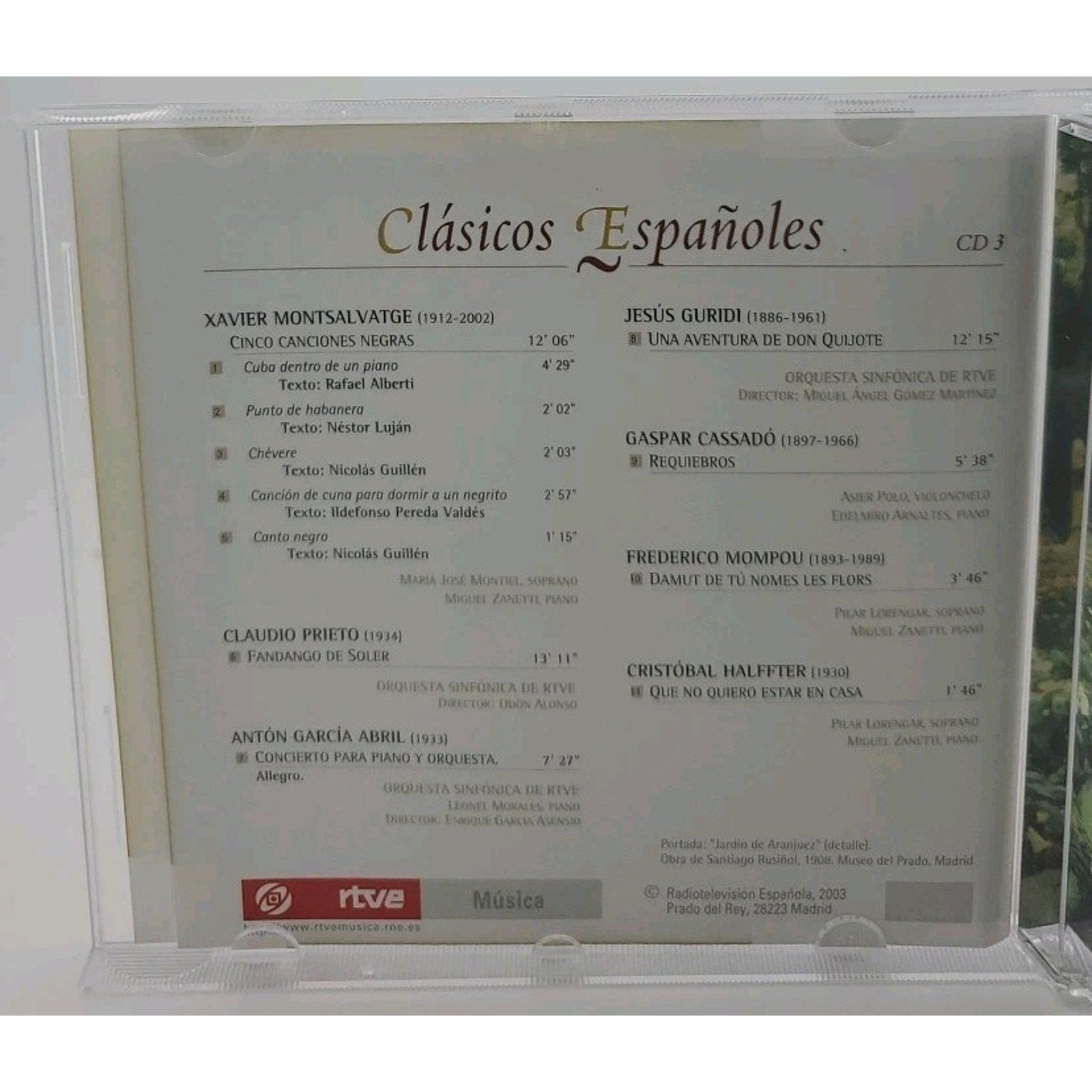 Clásicos Españoles 5 CD Set