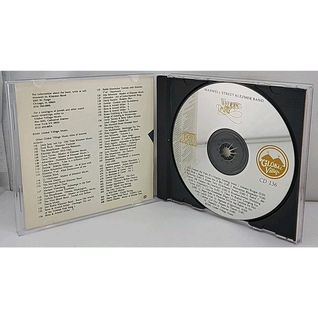 Wedding Party CD - Maxwell Street Klezmer Band