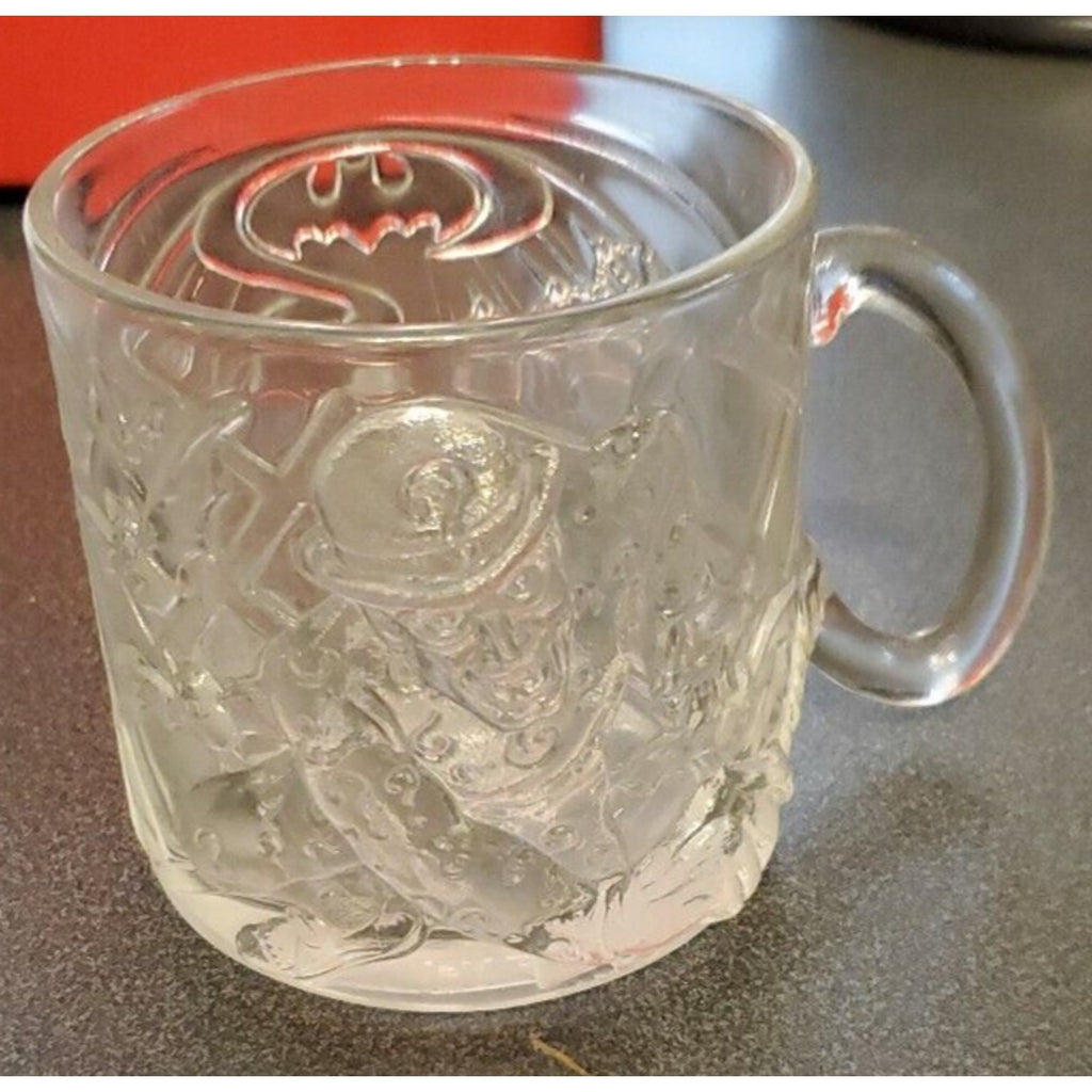 Batman Forever McDonald's Riddler Glass Mug / Cup 1995