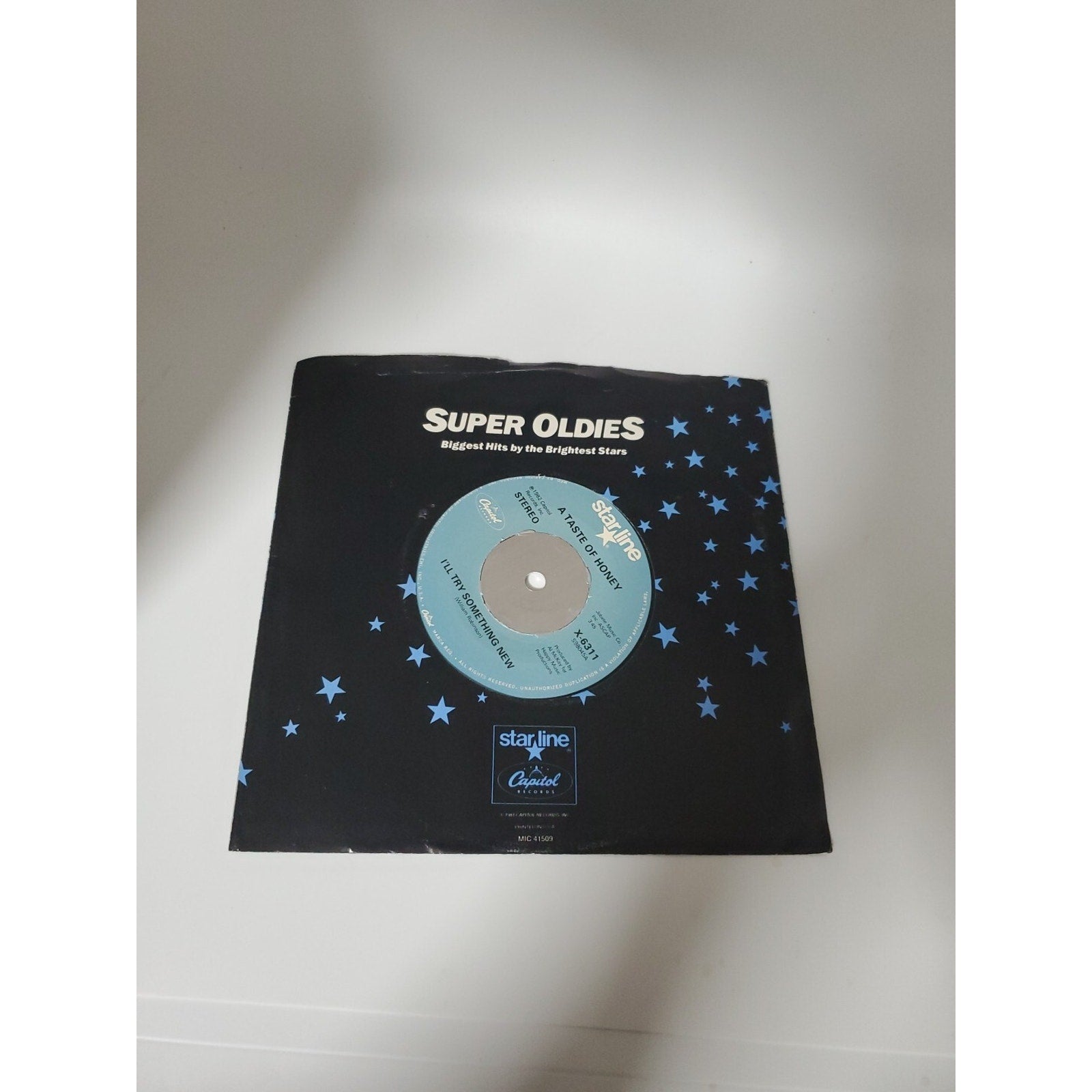 A Taste Of Honey Sukiyaki 45 RPM 7” Record