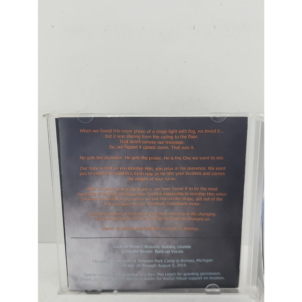 Spotlight A Live Worship Experience By Randy & Marli CD