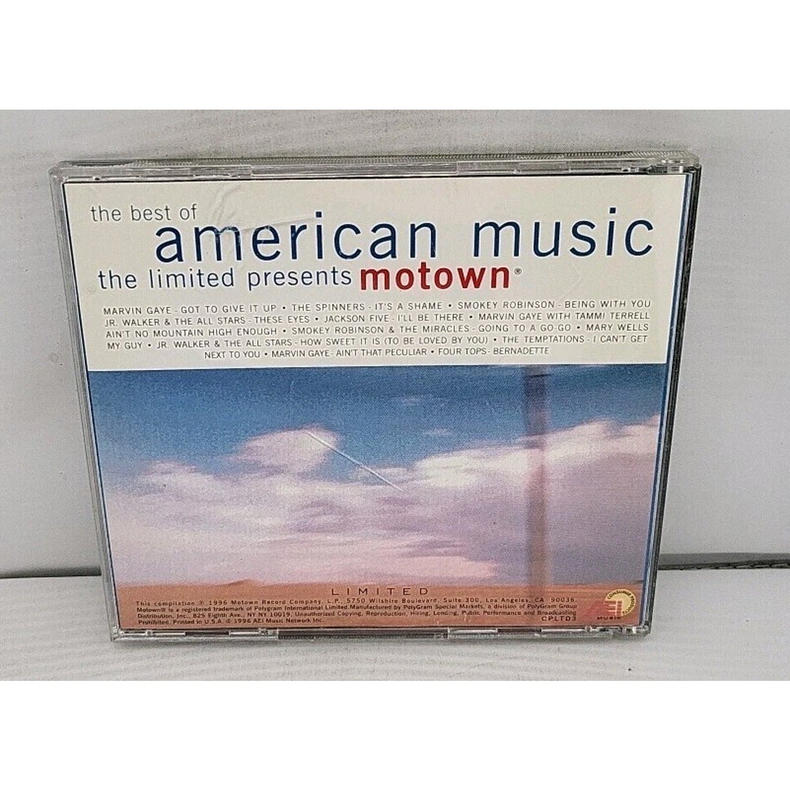The Limited Presents The Best Of American Music Motown (CD 1996)