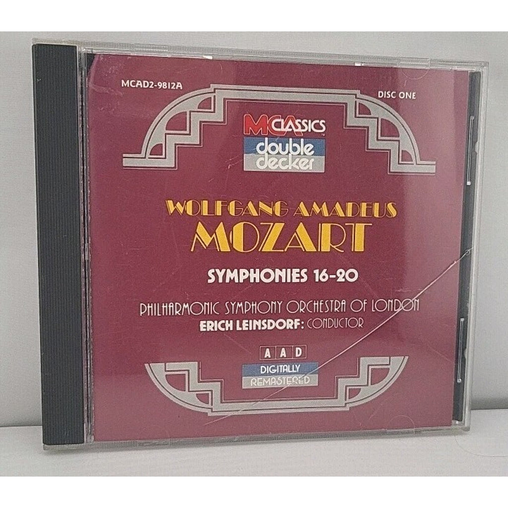 Wolfgang Amadeus Mozart: Symphony Nos. 16-20 (Disc 1), CD