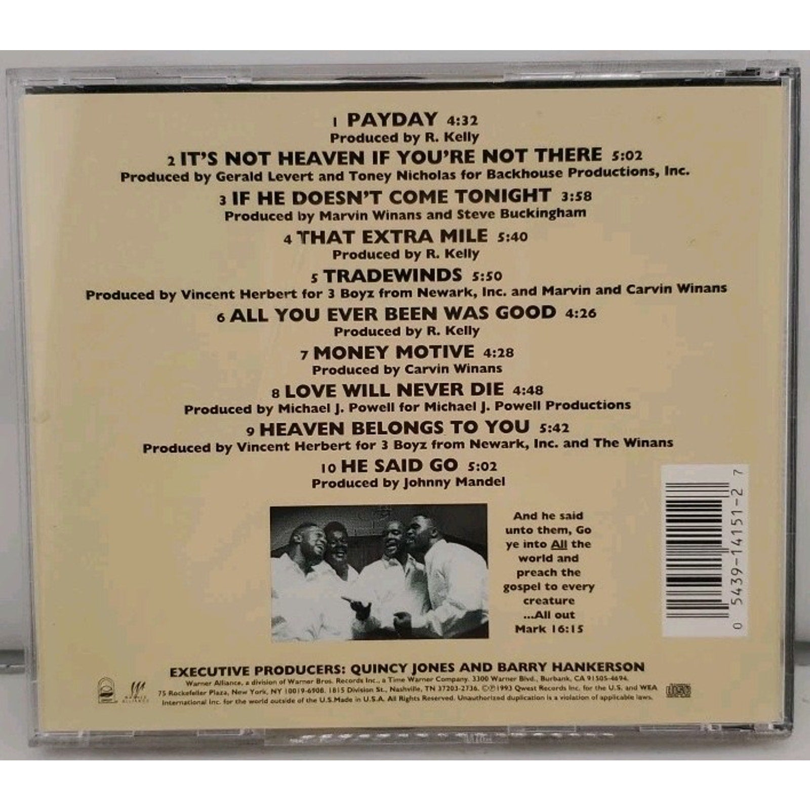 The Winans All Out (CD)