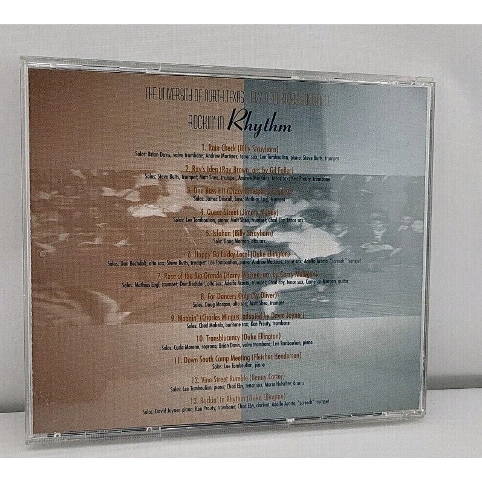 Rockin' In Rhythm by The UNT Jazz Repertory Ensemble (CD, 1999)