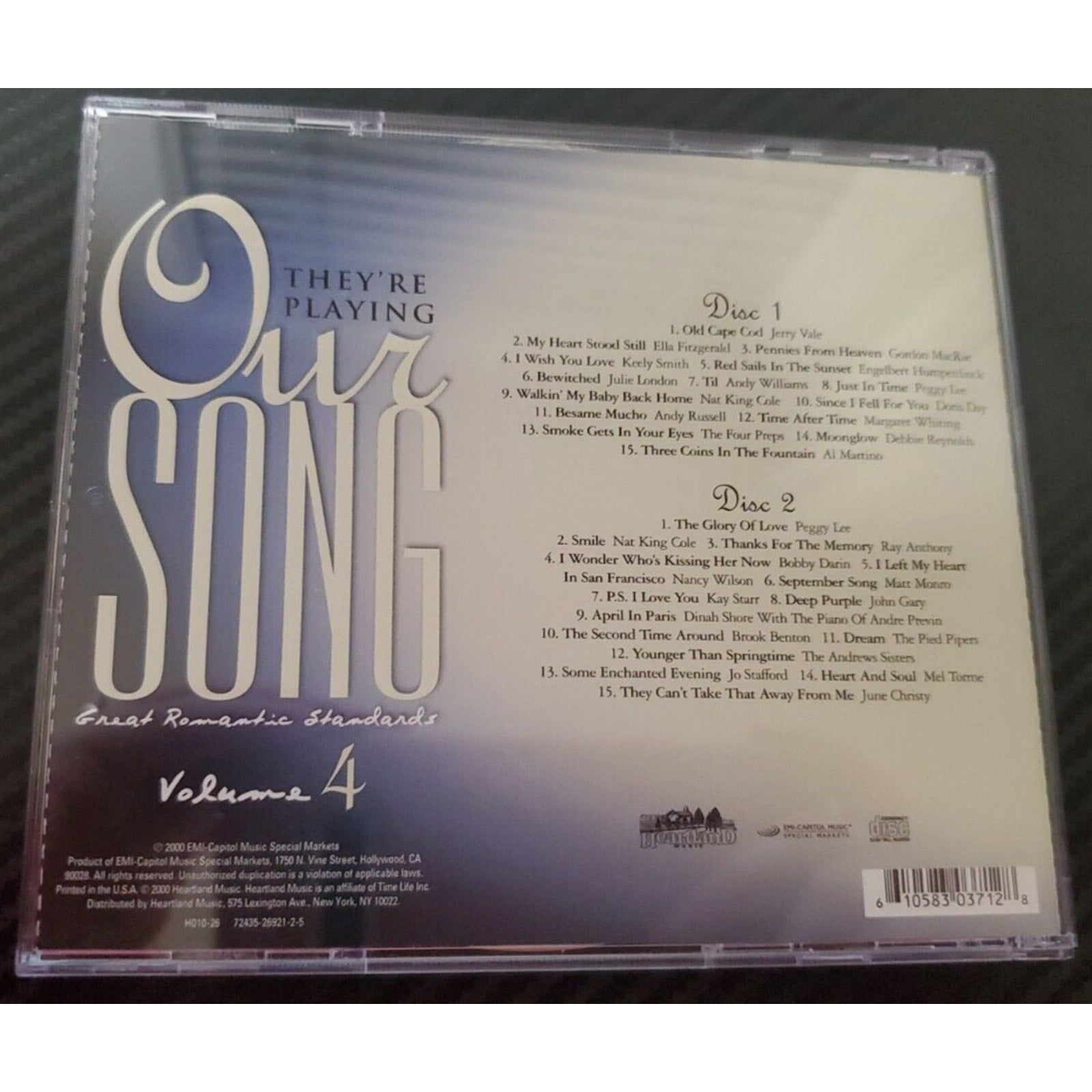 They're Playing Our Song: Great Romantic Standards, Volume 4 (CD)