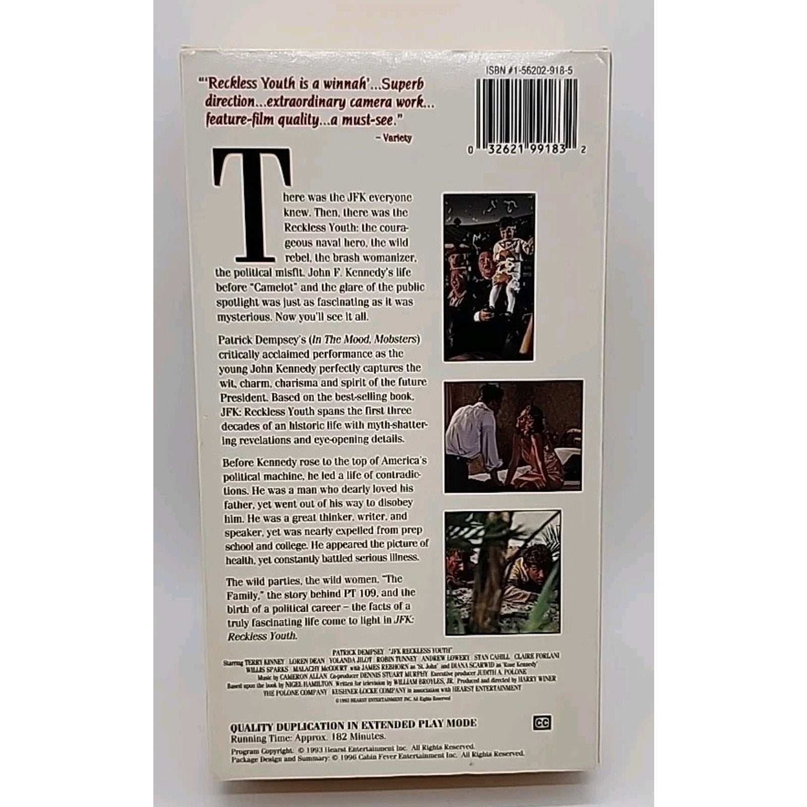 JFK: Reckless Youth (VHS)