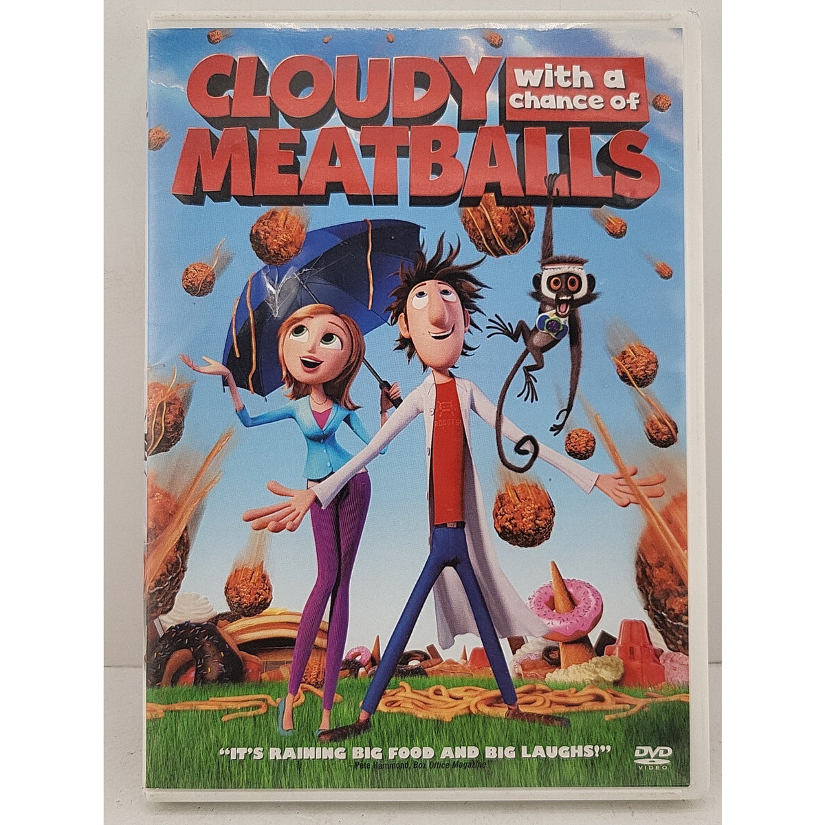 Cloudy with a Chance of Meatballs (DVD, 2009)