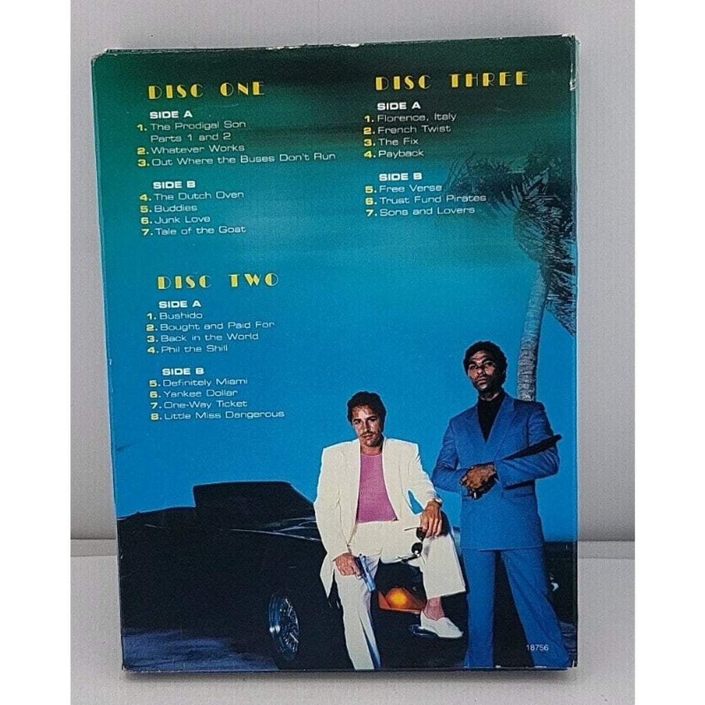 Miami Vice - Season 2 (DVD, 2005, 3-Disc Set)