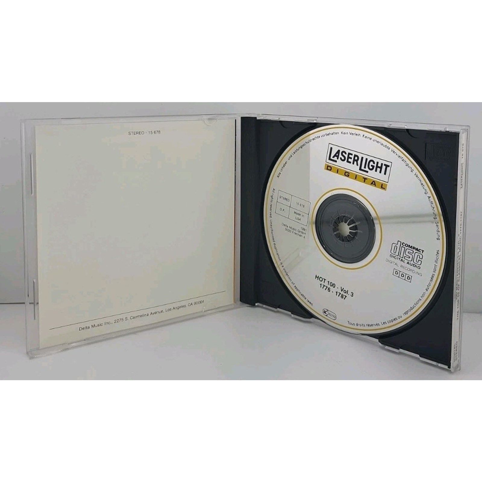 Vol. 3 1776-1787 by Various (CD, 1991)