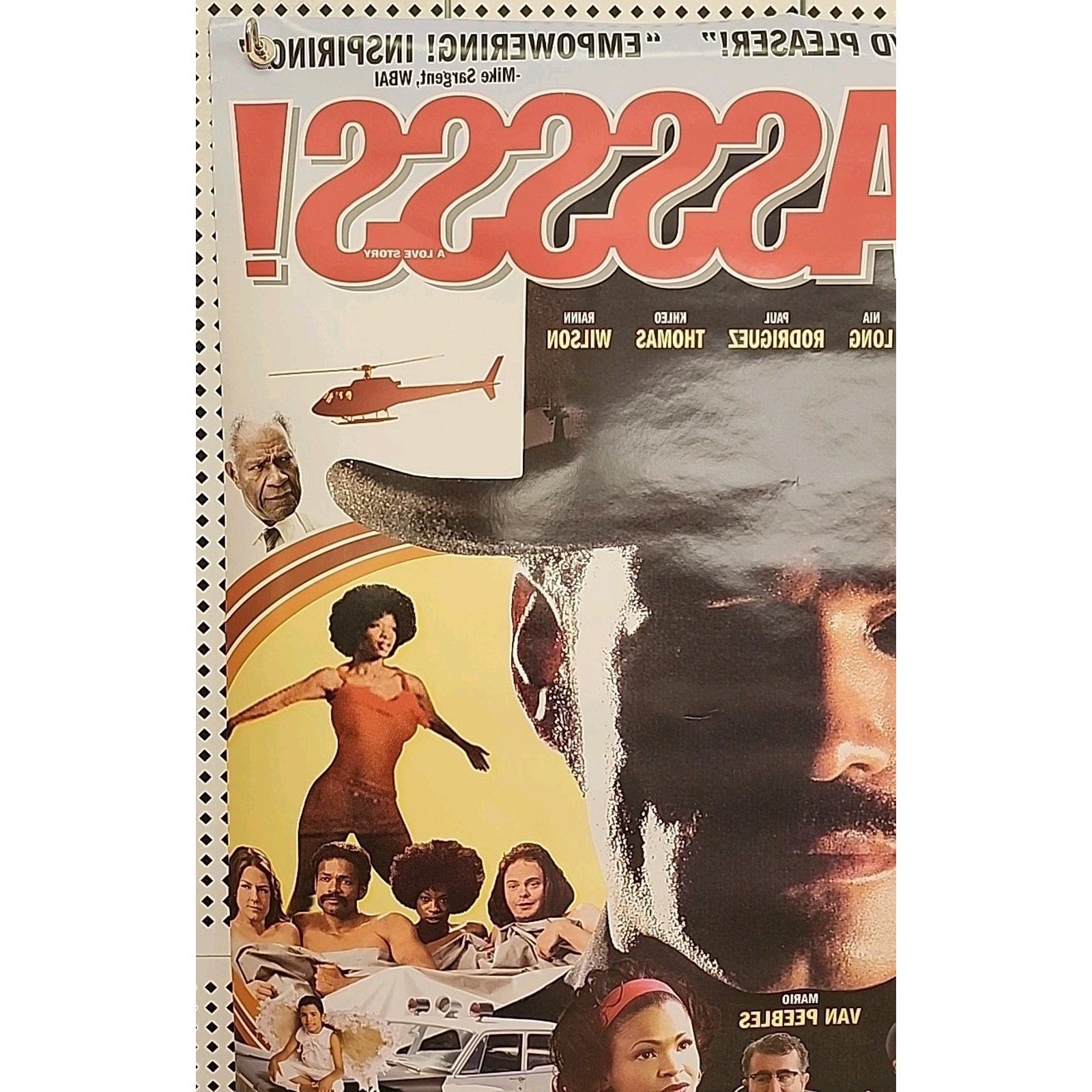 BAADASSSSS! Original 2003 One-Sheet - Mario Van Peebles, Nia Movie Poster 27x40