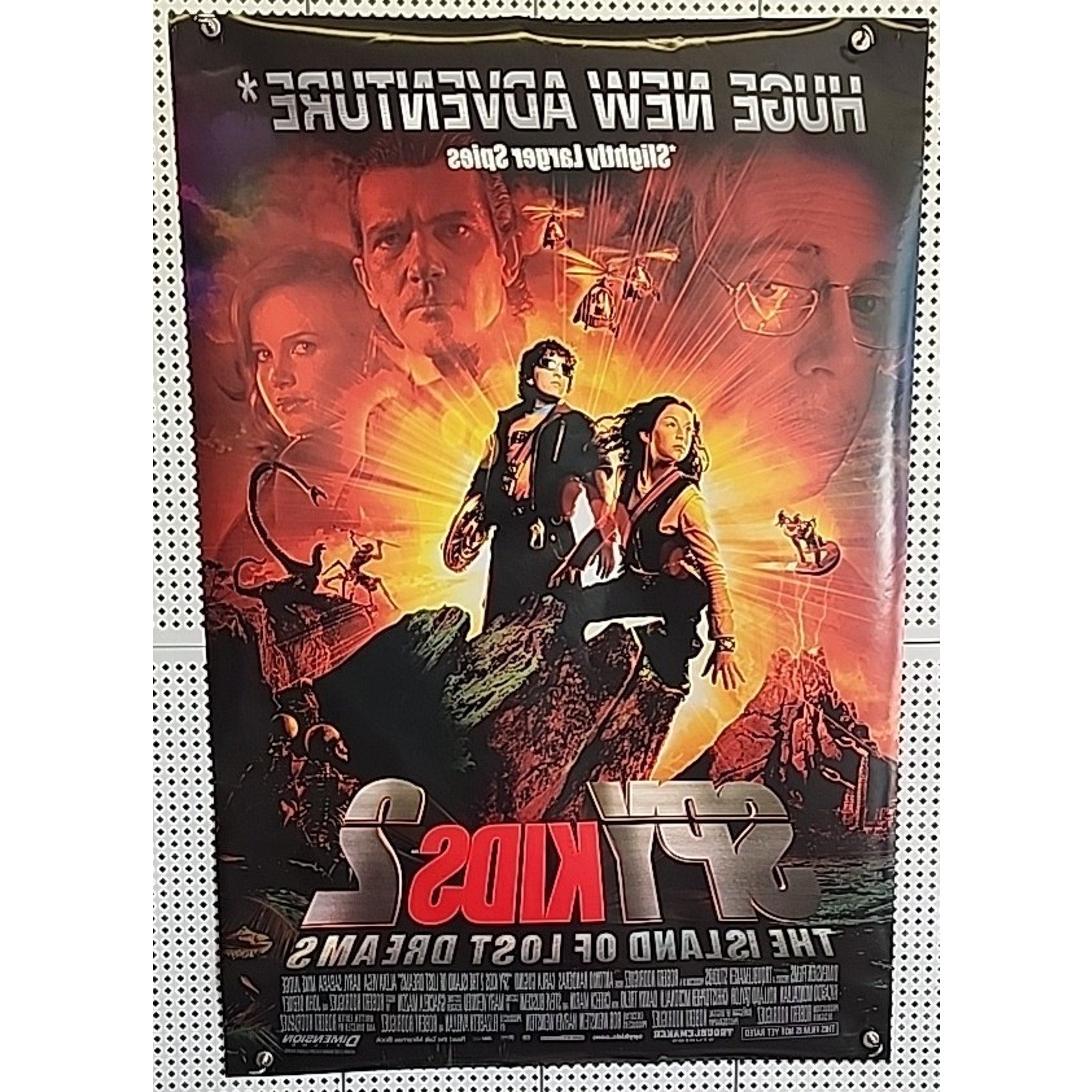 Spy Kids 2 Island of Lost Dreams 2002 DS Original Movie Poster 27" x 40"