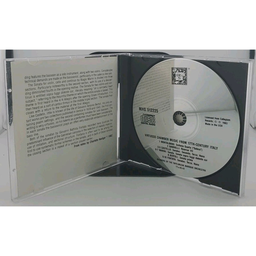 Virtuoso Chamber Music From 17th Century Italy (CD)