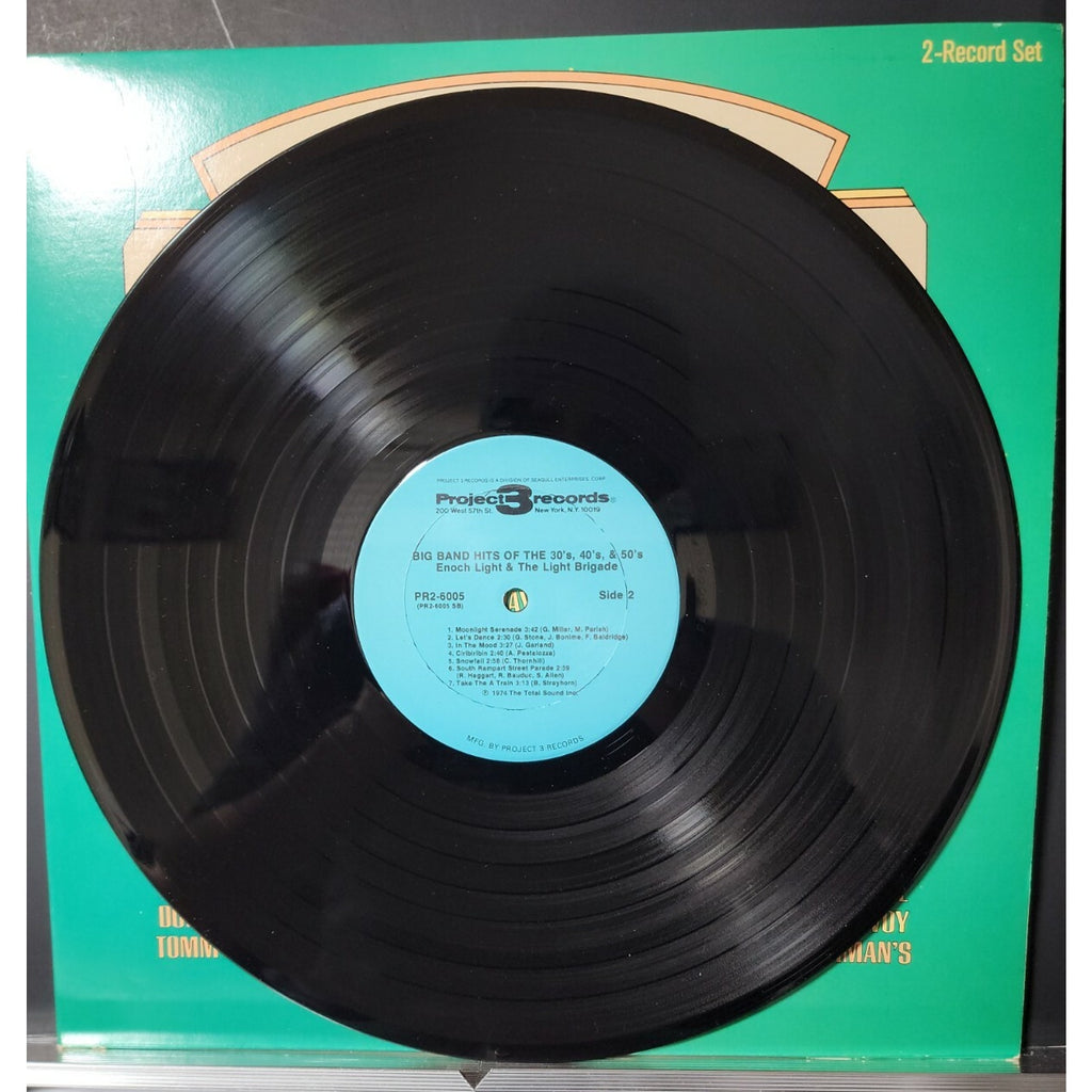 Enoch Light & The Light Brigade* – Plays The Big Band Hits Of The 30's, 40's, 50