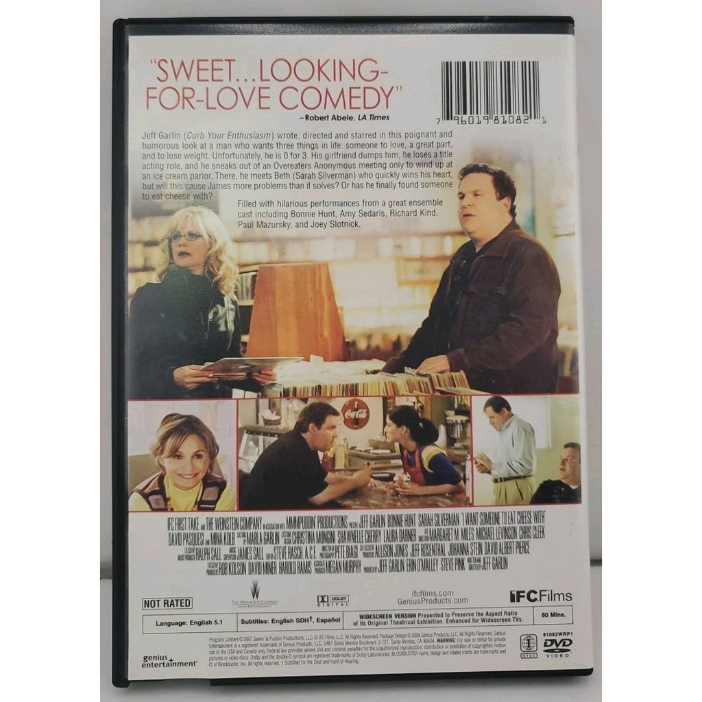 I Want Someone To Eat Cheese With (DVD Blockbuster Exclusive)