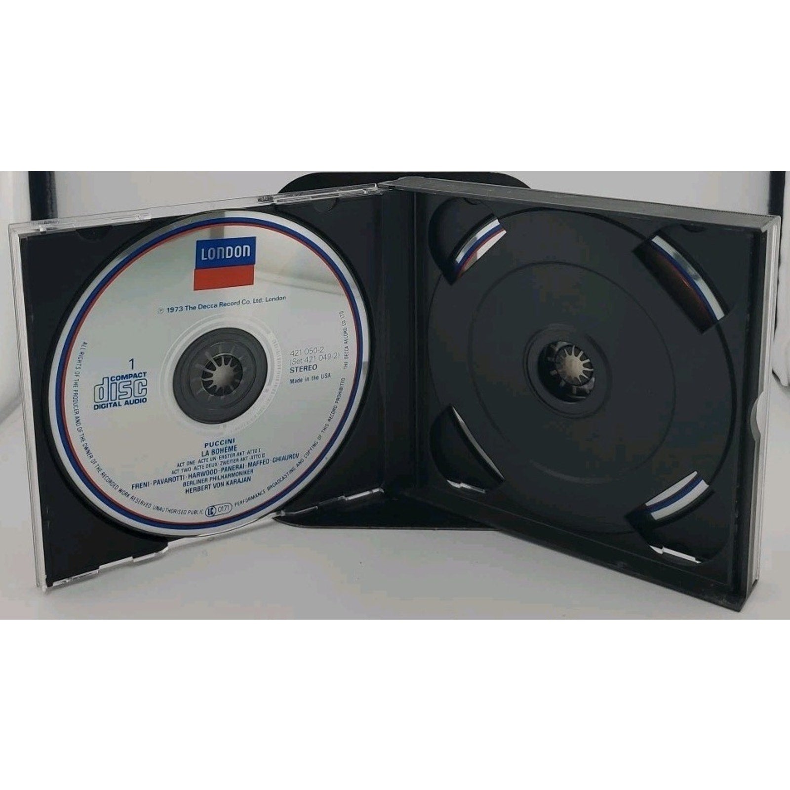 La Boheme by Luciano Pavarotti (CD, 1990)