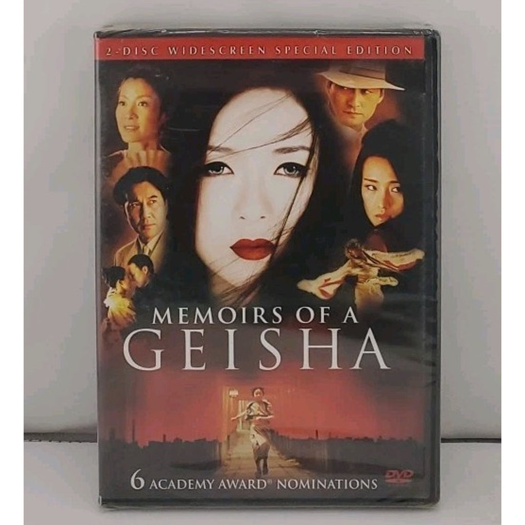Memoirs of a Geisha (DVD, 2006, 2-Disc Set, Widescreen) *Brand New*