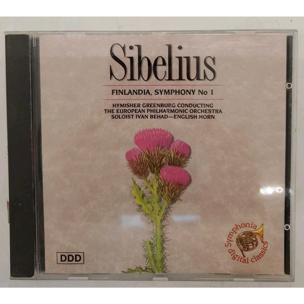 Sibelius Finlandia, Symphony No 1 CD