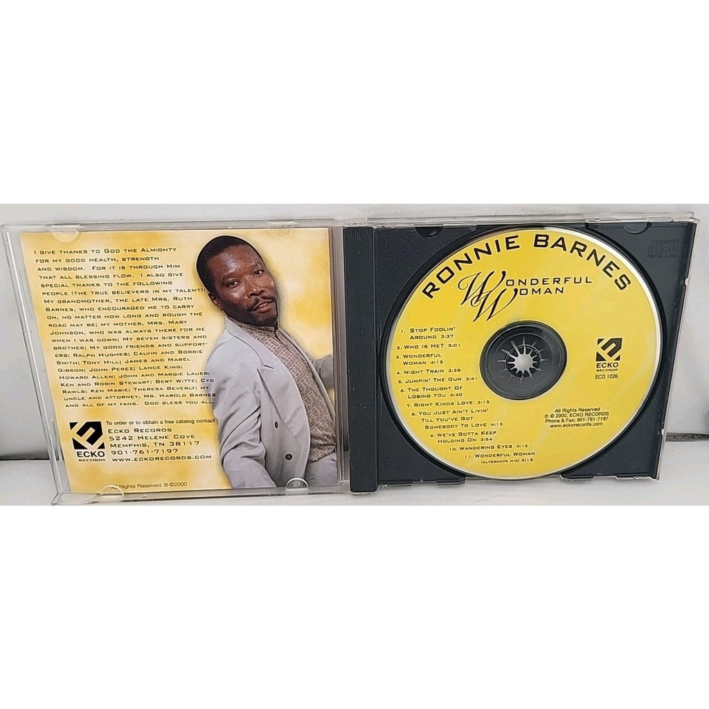 Wonderful Woman by Barnes, Ronnie (CD, 2000)