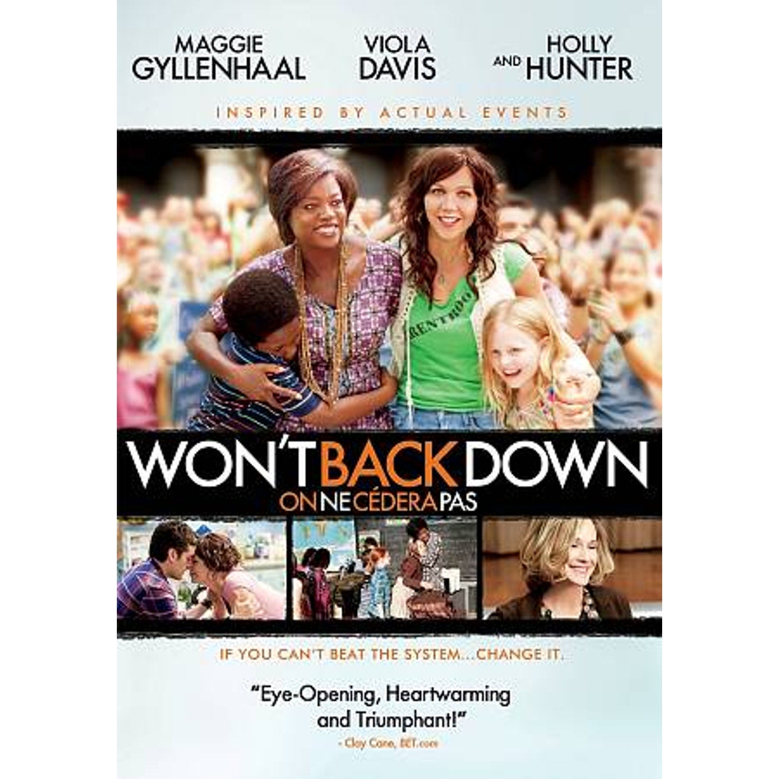 Wont Back Down (DVD, 2013, Canadian)