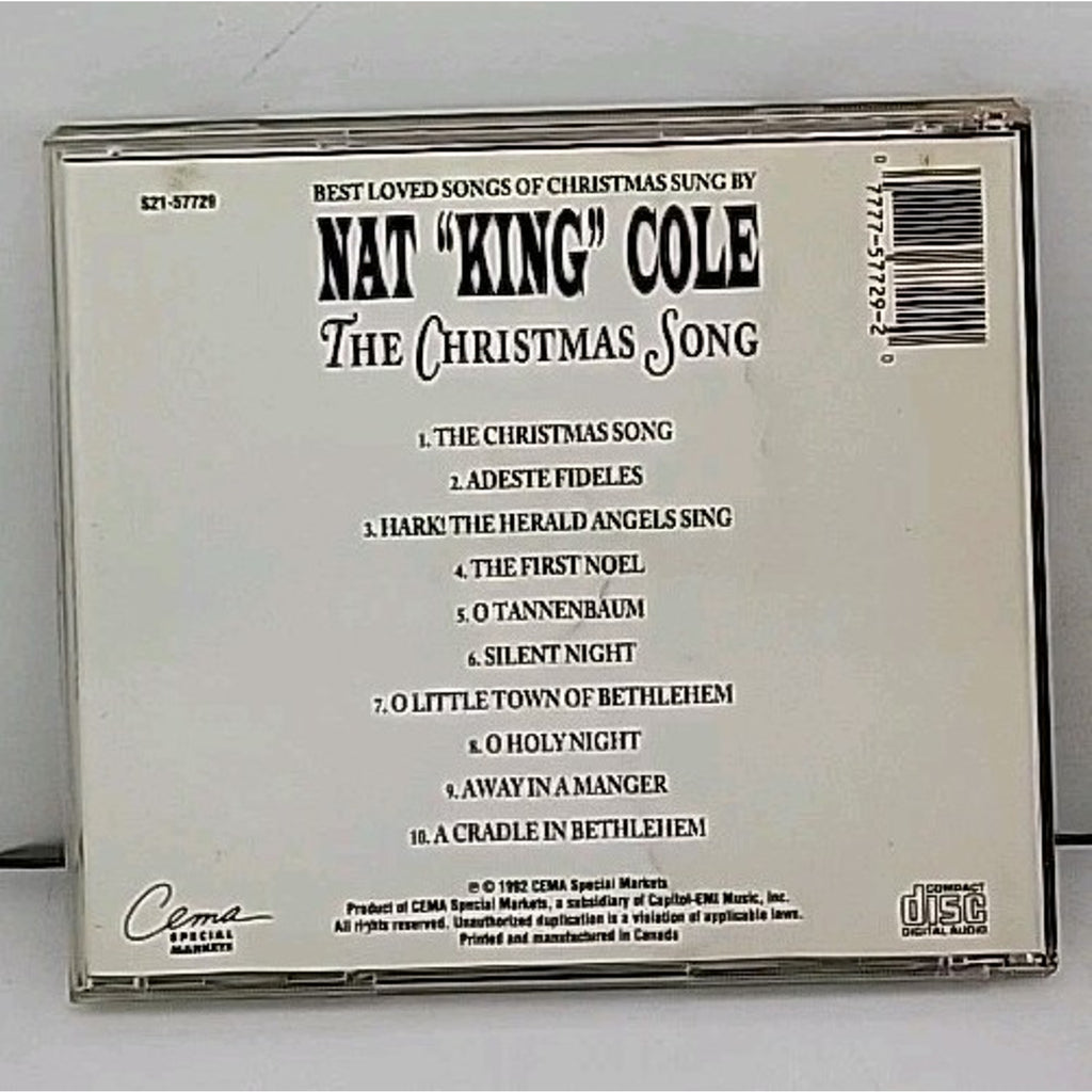 Christmas Song by Nat King Cole (CD, 1995)