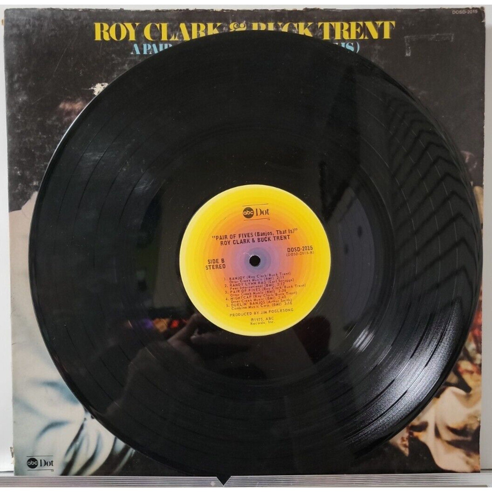Roy Clark & Buck Trent – A Pair Of Fives (Banjos,That Is) (Record)
