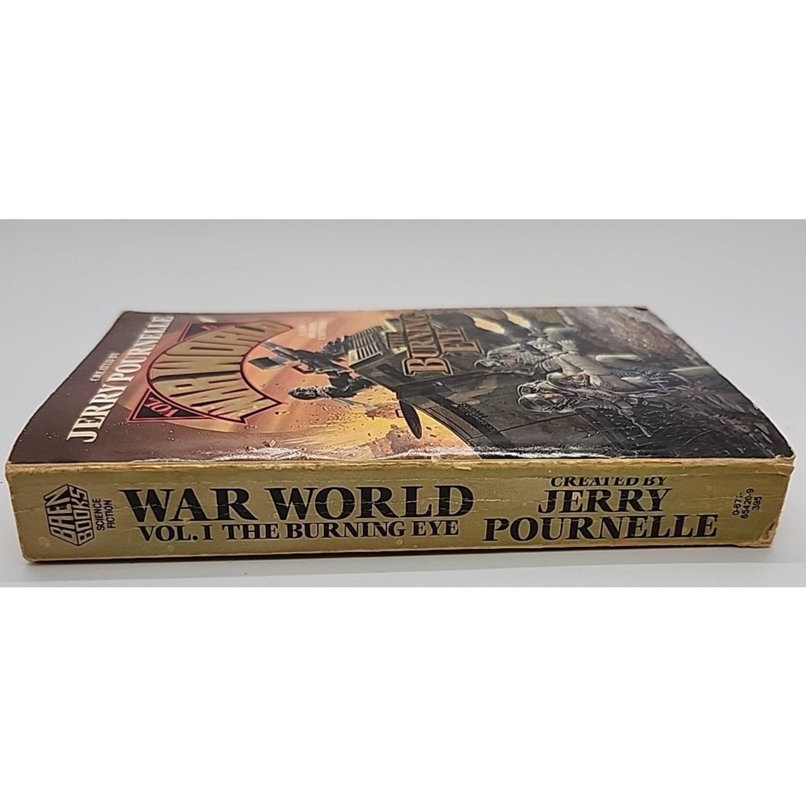 Burning Eye by Jerry Pournelle (1988, Mass Market)