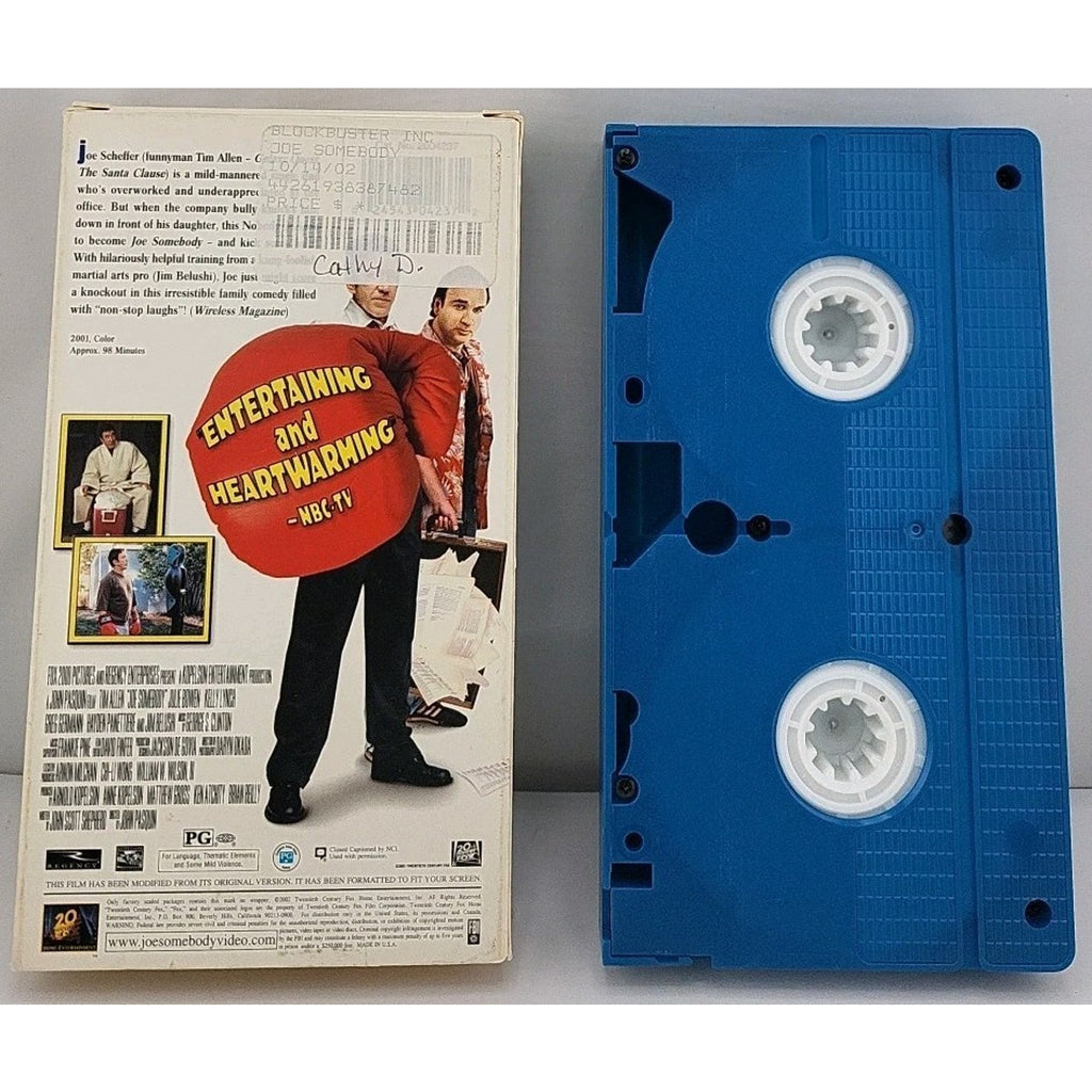 Joe Somebody (VHS, 2002) Blue Case
