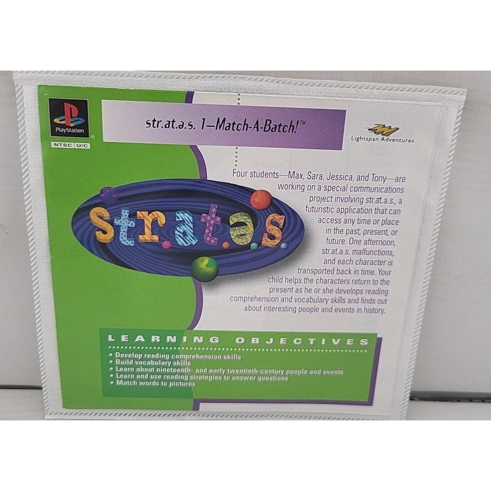 Str.at.e.s. Match-A-Batch! PS1
