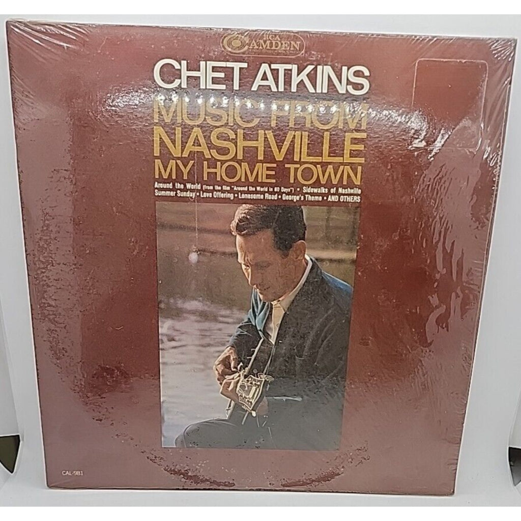 Chet Atkins - Music From Nashville My Home Town (Record)