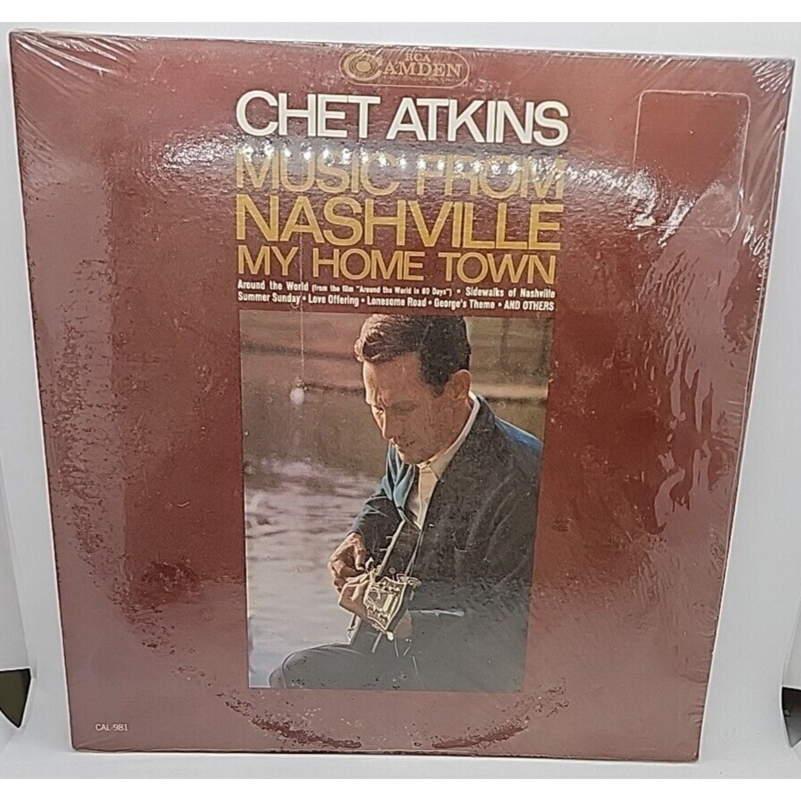 Chet Atkins - Music From Nashville My Home Town (Record)