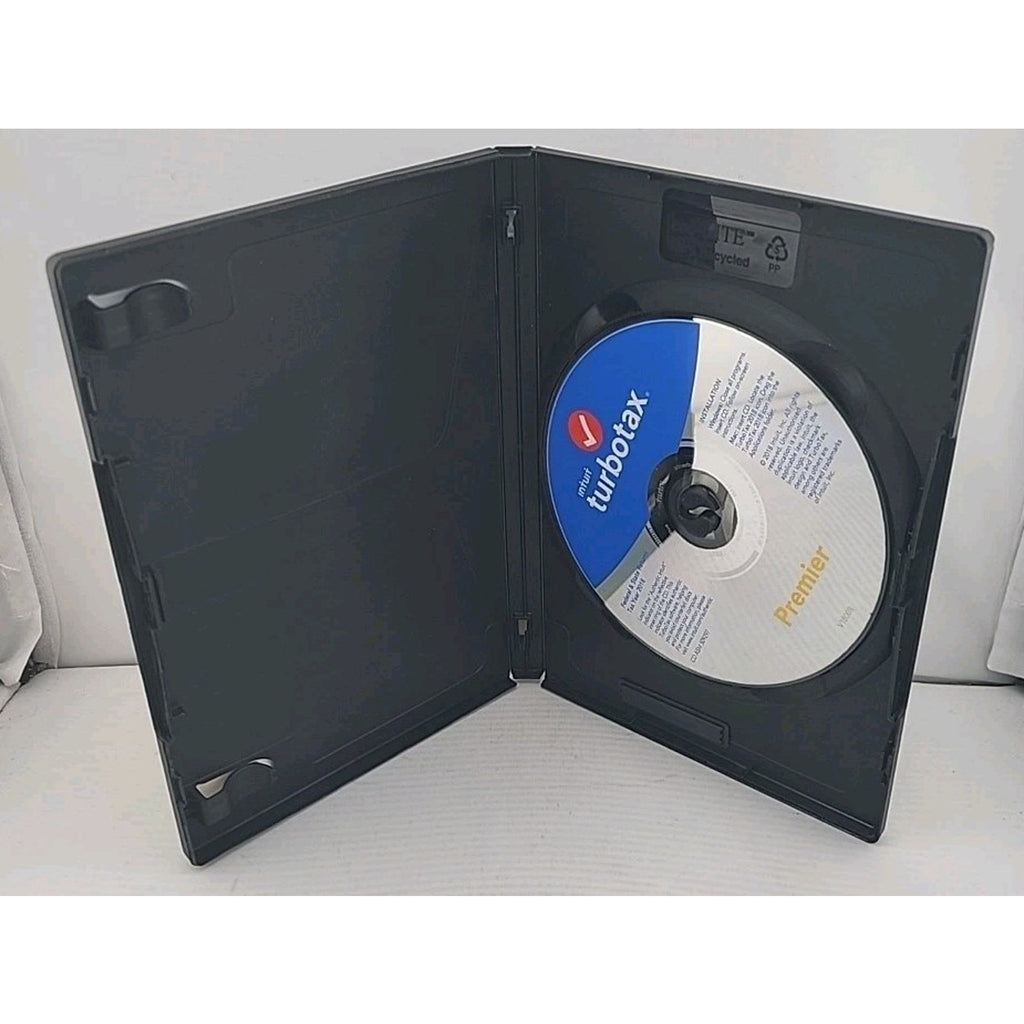 Intuit Turbotax Premier Federal + State 2018 Disc CD