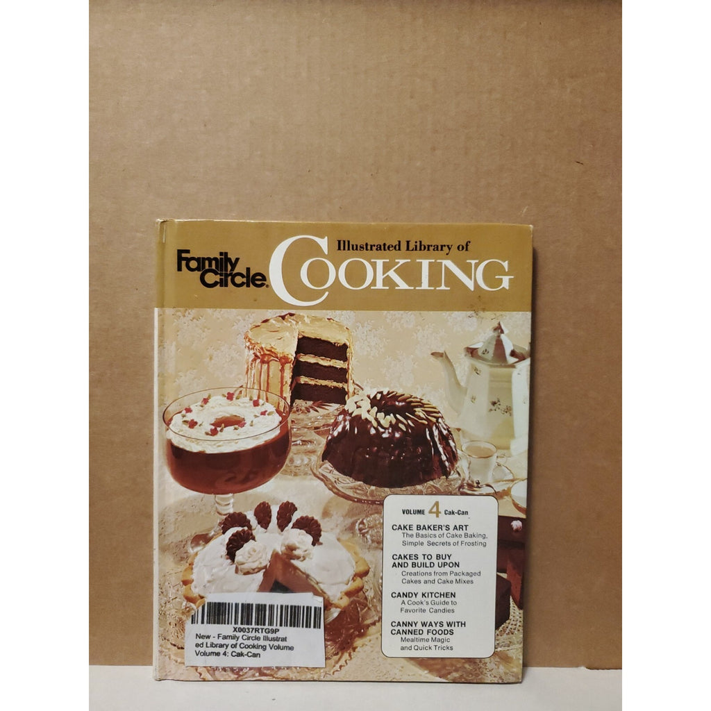 Family Circle Cook Book 1972 Illustrated Library of Cooking Volume 4