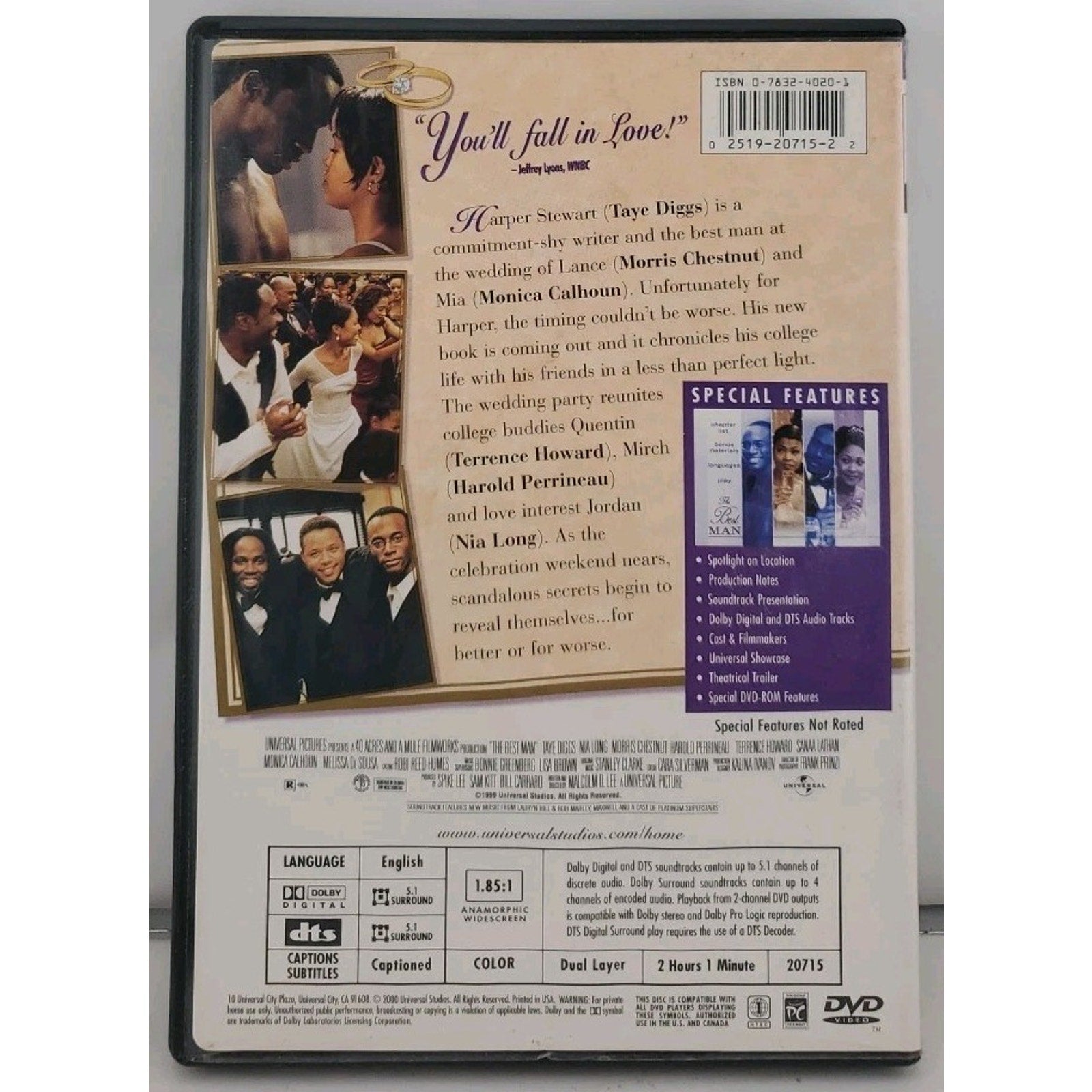 The Best Man (DVD, 1999)