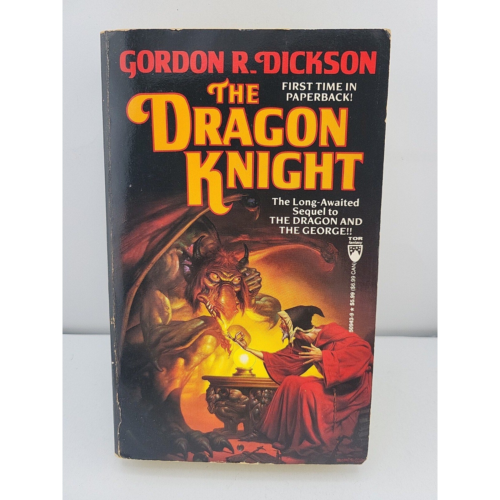 Dragon Knight by Gordon R. Dickson (1991, Mass Market)