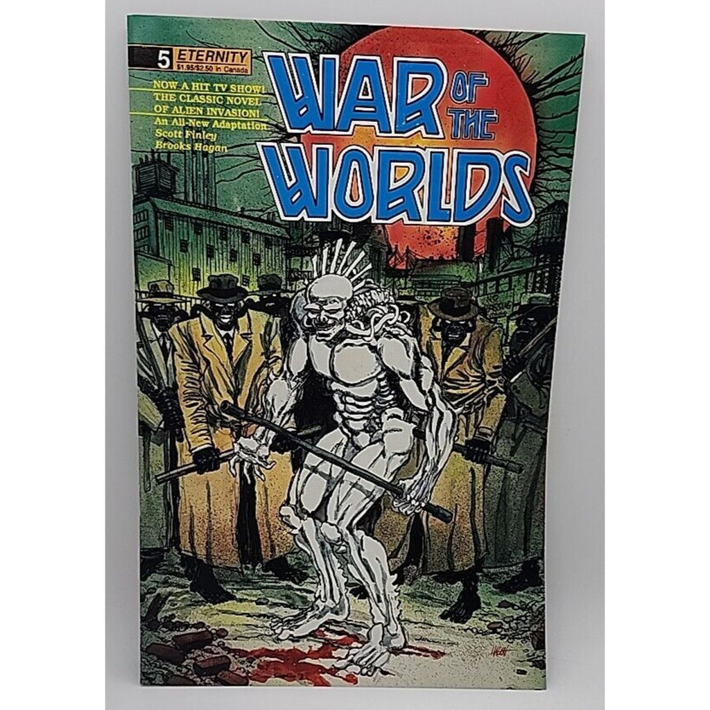 War of the Worlds TV Series Comic Book #5 Eternity 1990