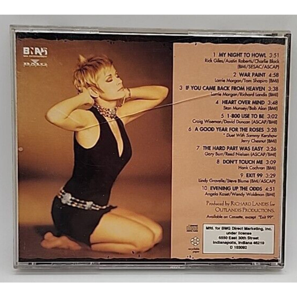 Lorrie Morgan - War Paint CD, 1994, BMG