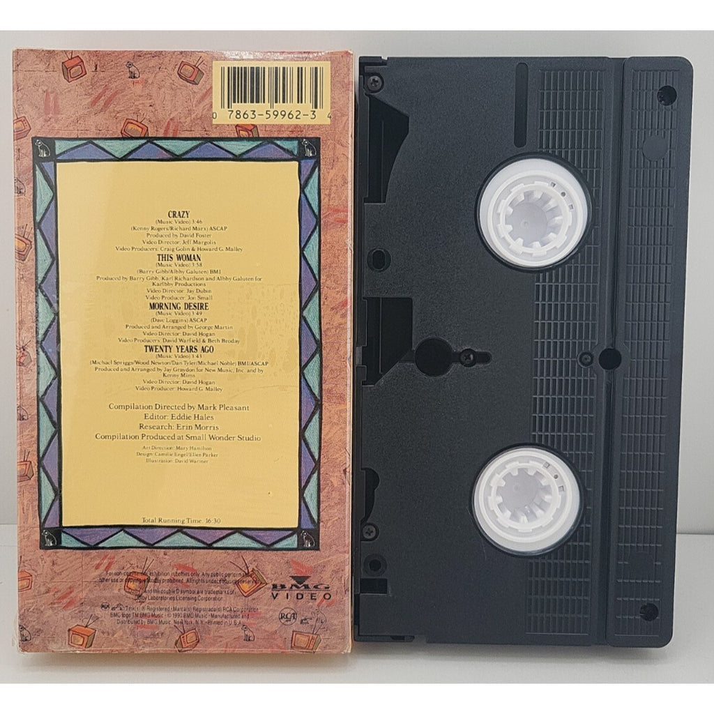 Kenny Rogers - Greatest Video Hits (VHS, 1990)