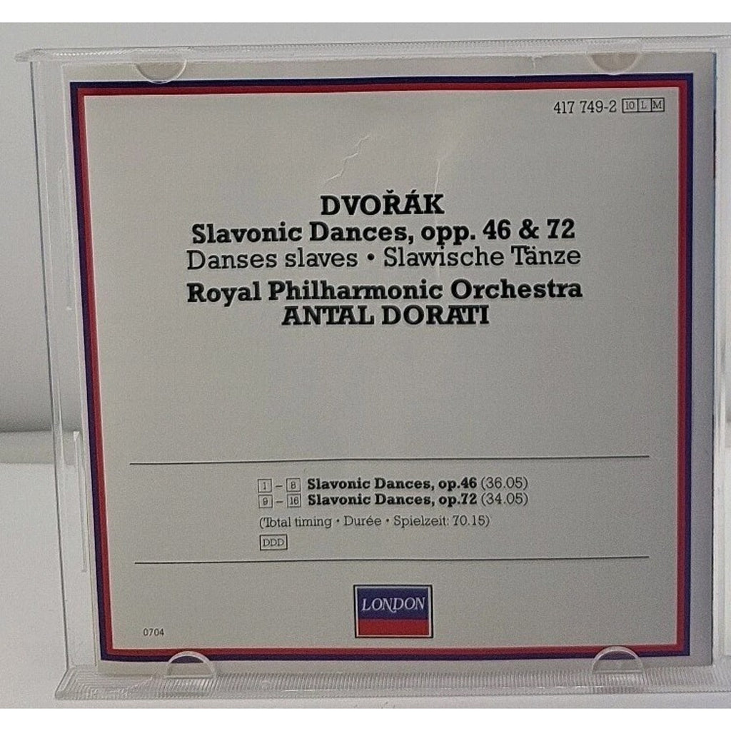 Antonín Dvořák / Royal Philharmonic Orchestra, Antal Dorati - Slavonic Dances CD