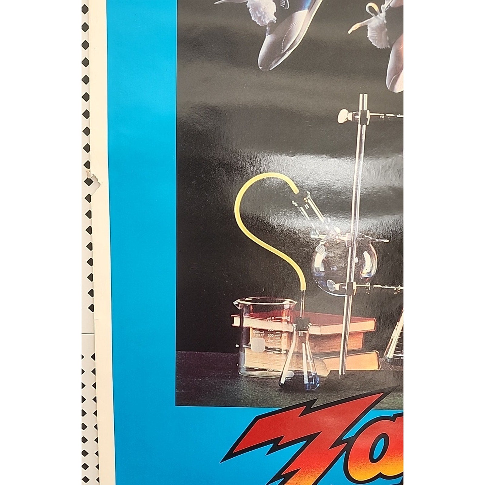 Zapped Again Movie Poster Kelli Williams Toss Eric Andrews 27x40 Video Store