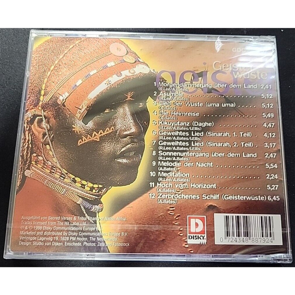 Geisterwüste: Sacred Verses & Tribal Chants of Native Africa (CD) *Brand New*