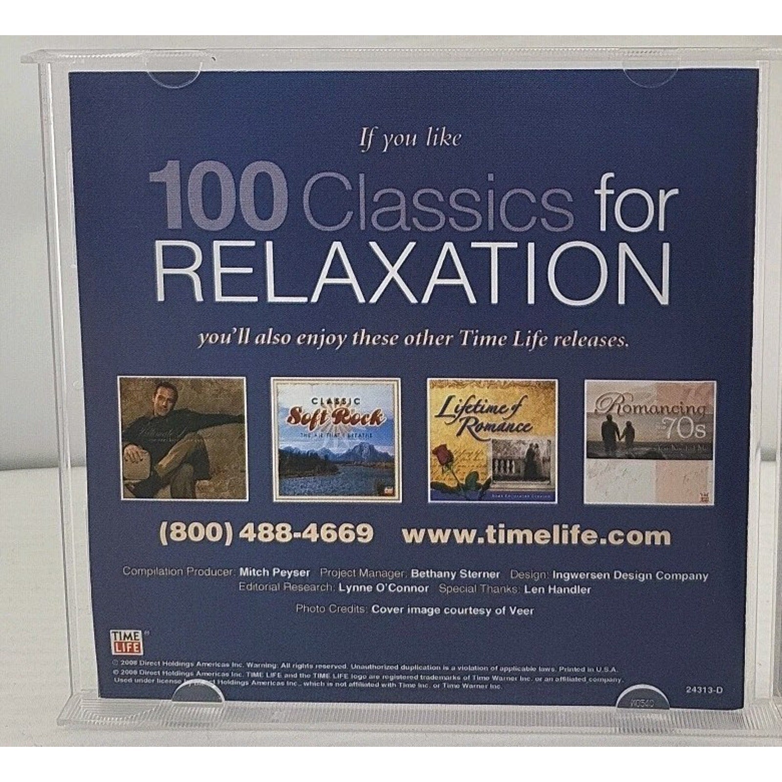100 Classics for Relaxation Prelude to a Dream CD Time Life