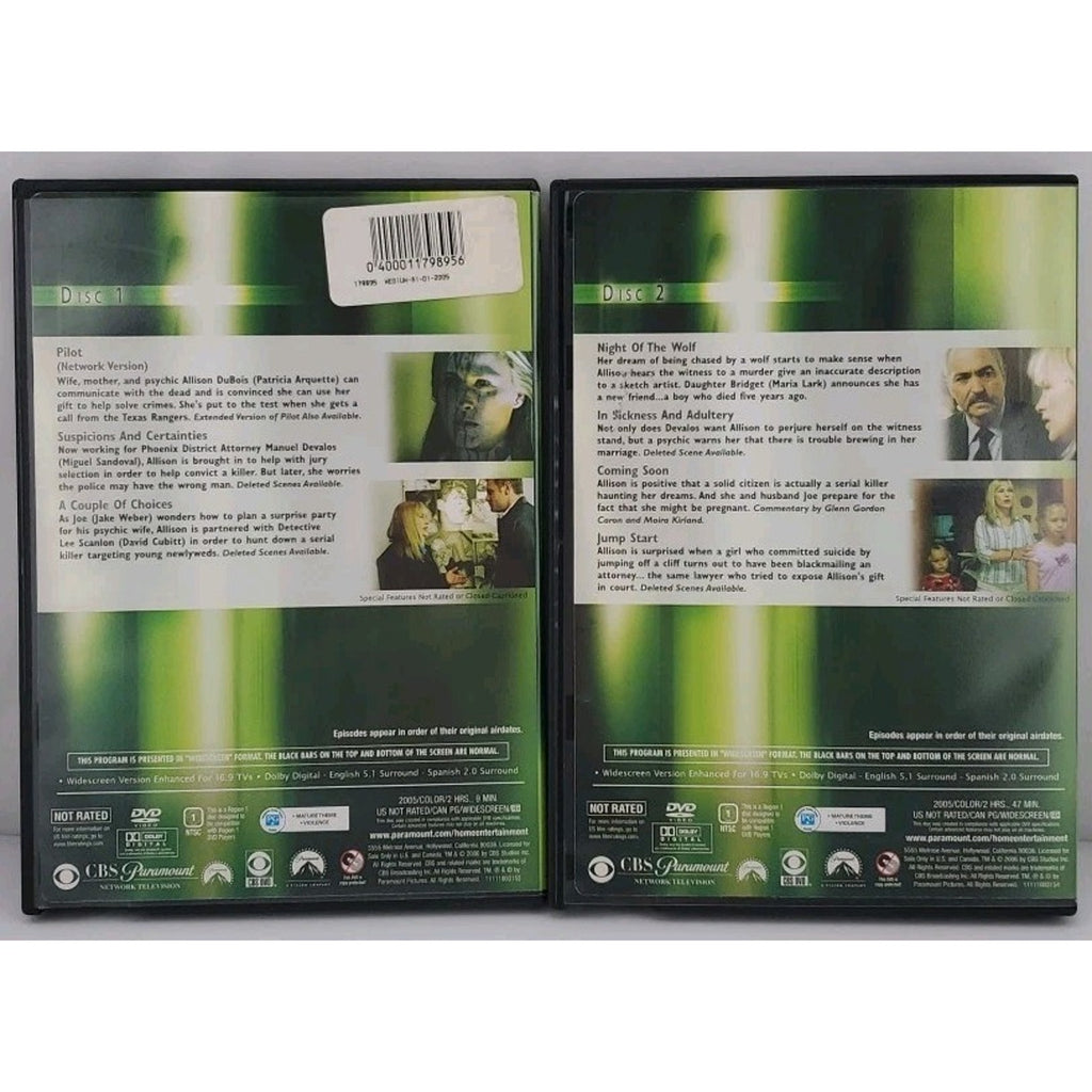 Medium - The Complete First Season (DVD, 2006, 5-Disc Set, Checkpoint)