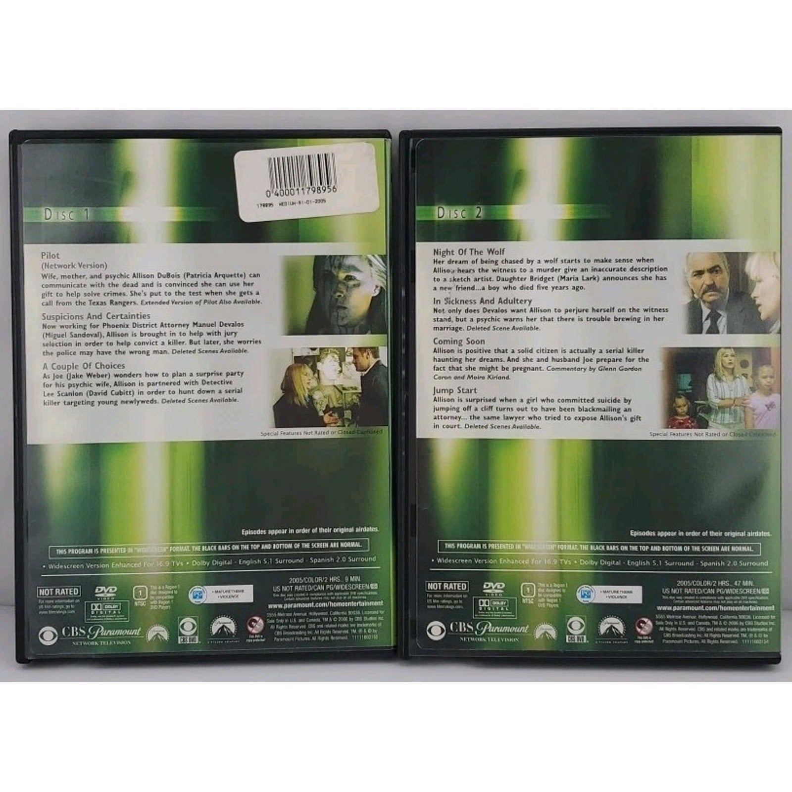 Medium - The Complete First Season (DVD, 2006, 5-Disc Set, Checkpoint)