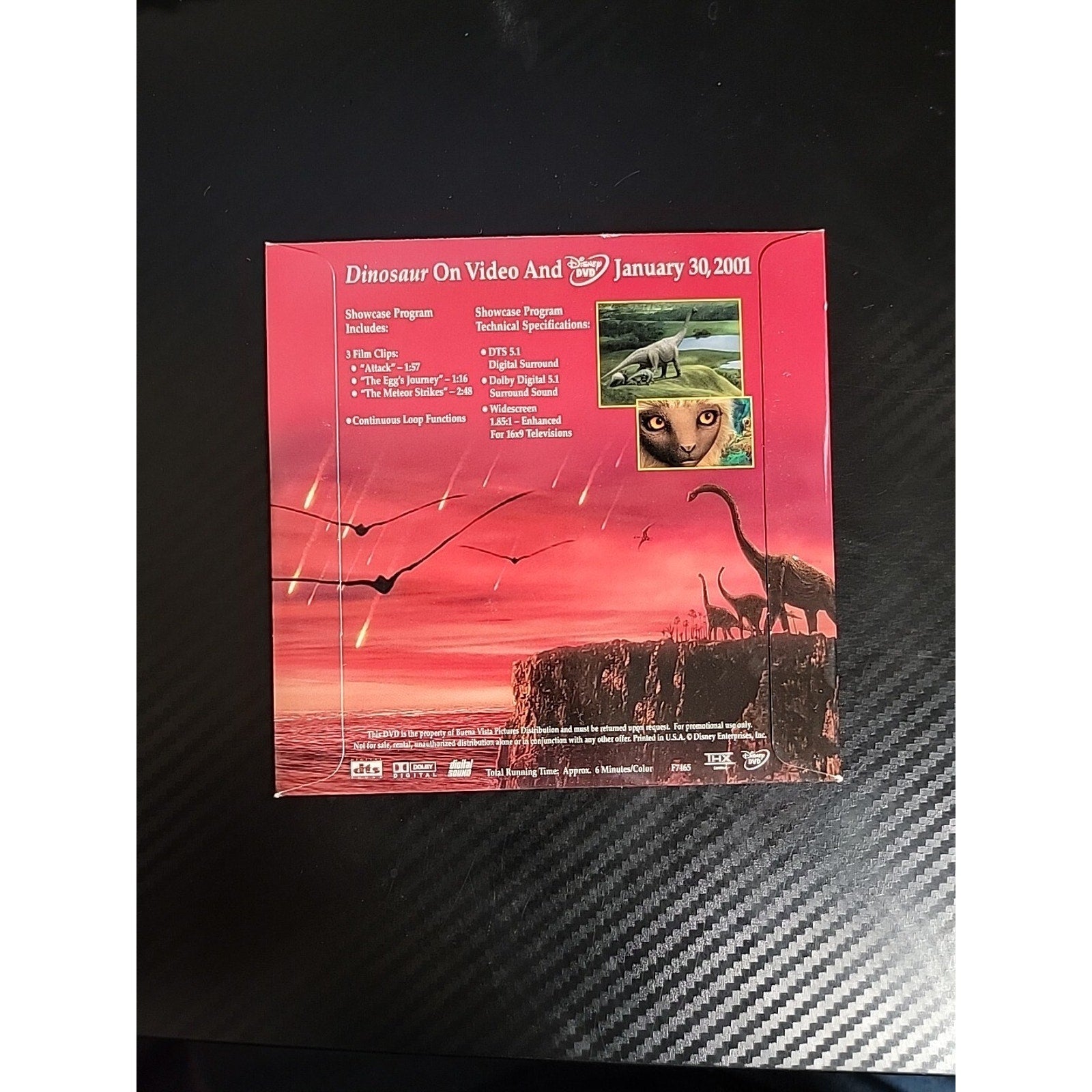 Dinosaur Retail Showcase Program DVD