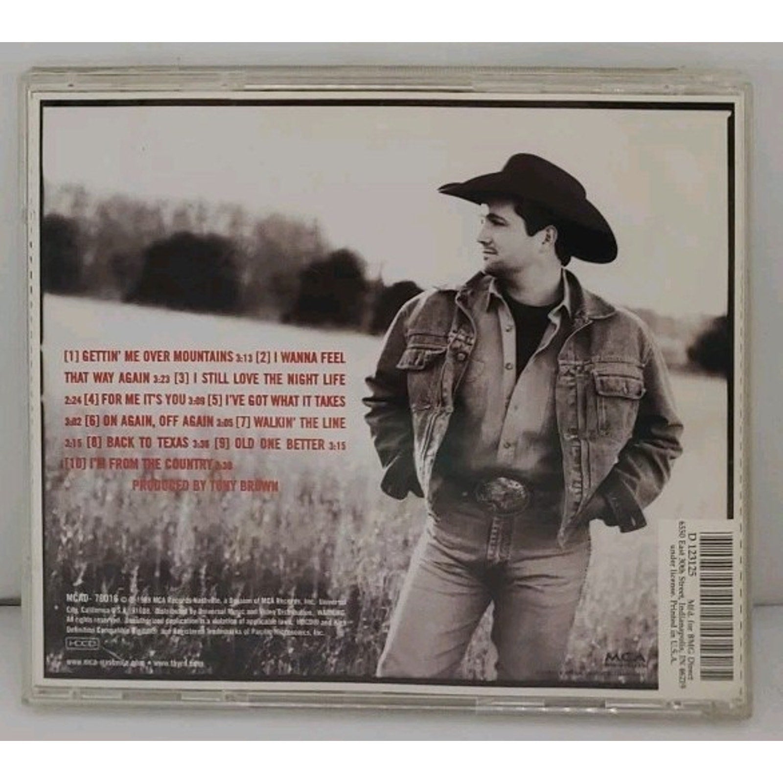 I'm from the Country by Tracy Byrd (CD, Sep-2000, MCA)
