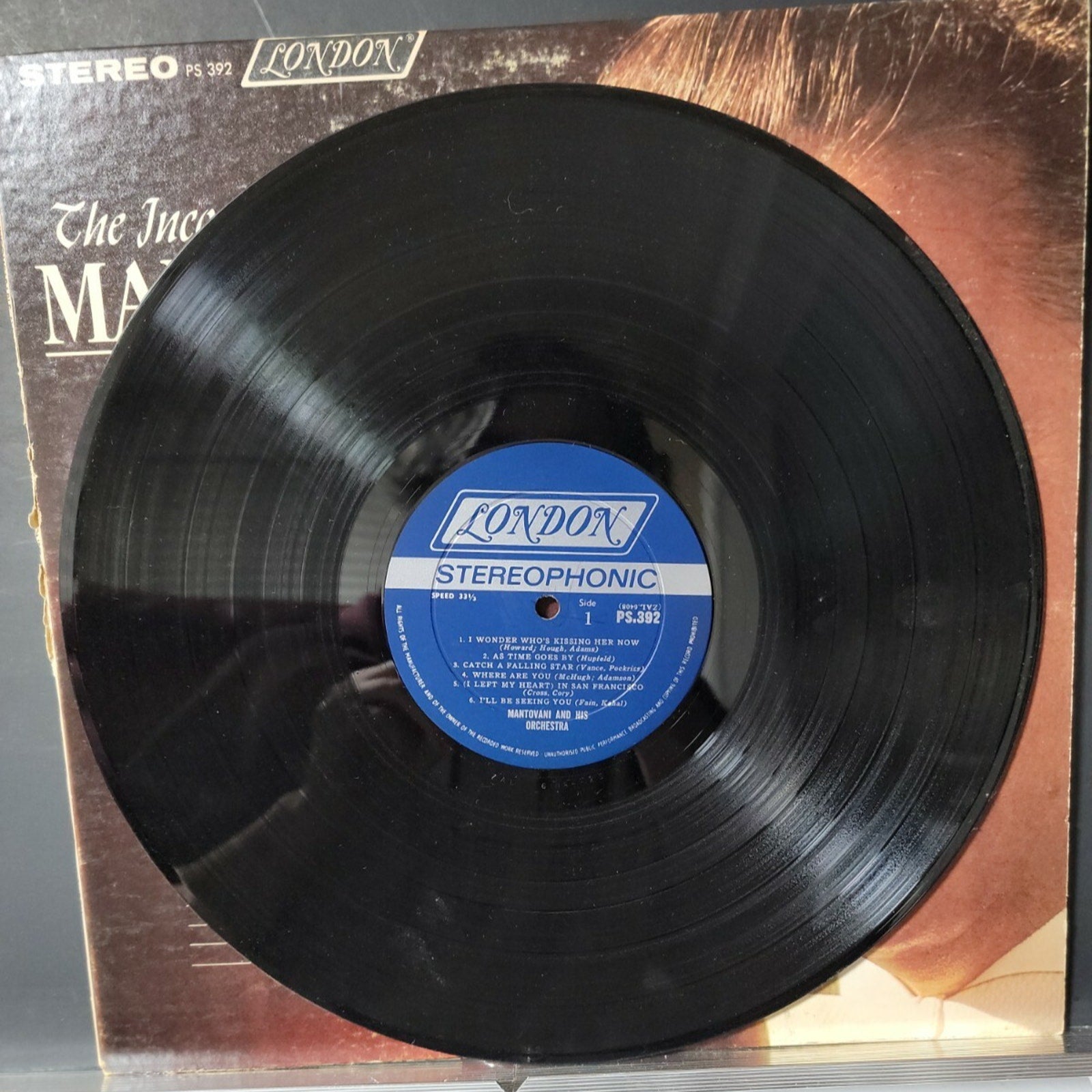 Mantovani And His Orchestra ‎– The Incomparable Mantovani (Vinyl)