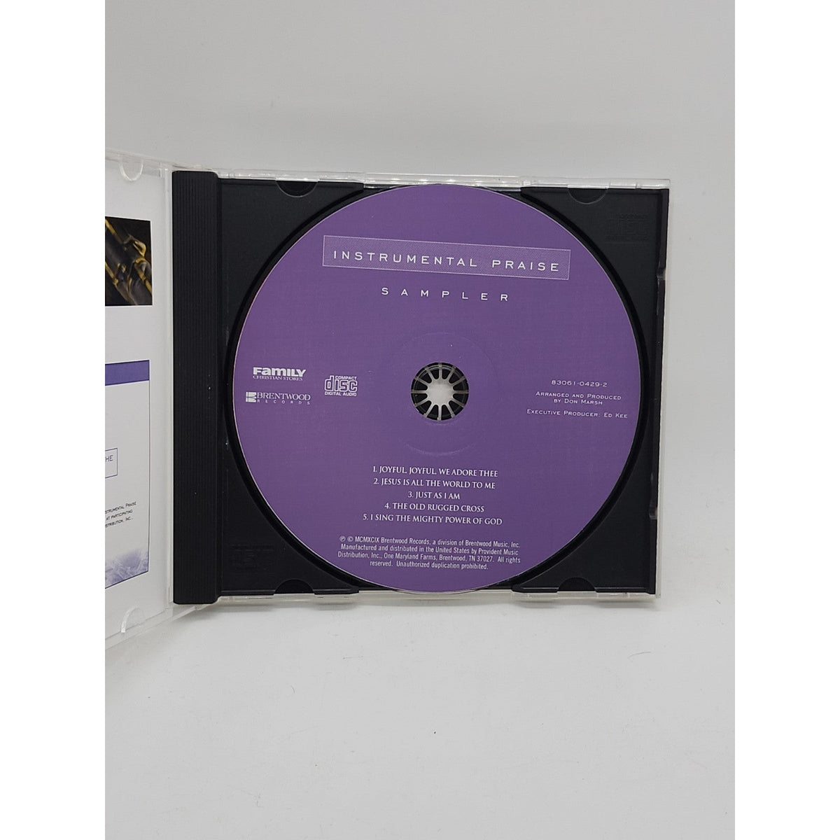 Instrumental Praise Sampler by Various Artists (CD, 1999)